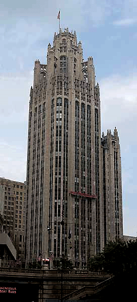 chicago tribune building stones. Tribune Building 1925