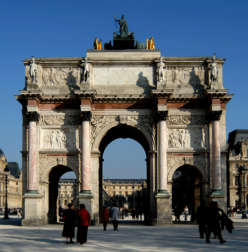 Paris - Arch de Triomphe du Carrousel