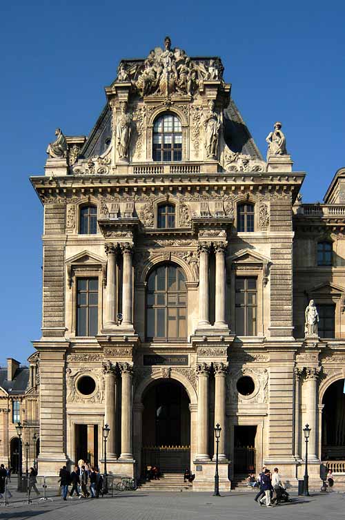 The Second Empire style in the Louvre palace renovated for Napoleon III